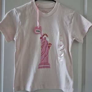 Museum of Ice Cream NYC New York Pink T shirt Small Girls Youth Nwt